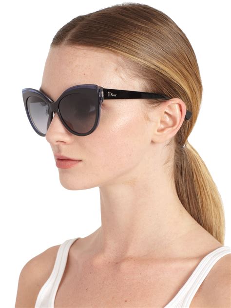 dior oversized sunglasses.